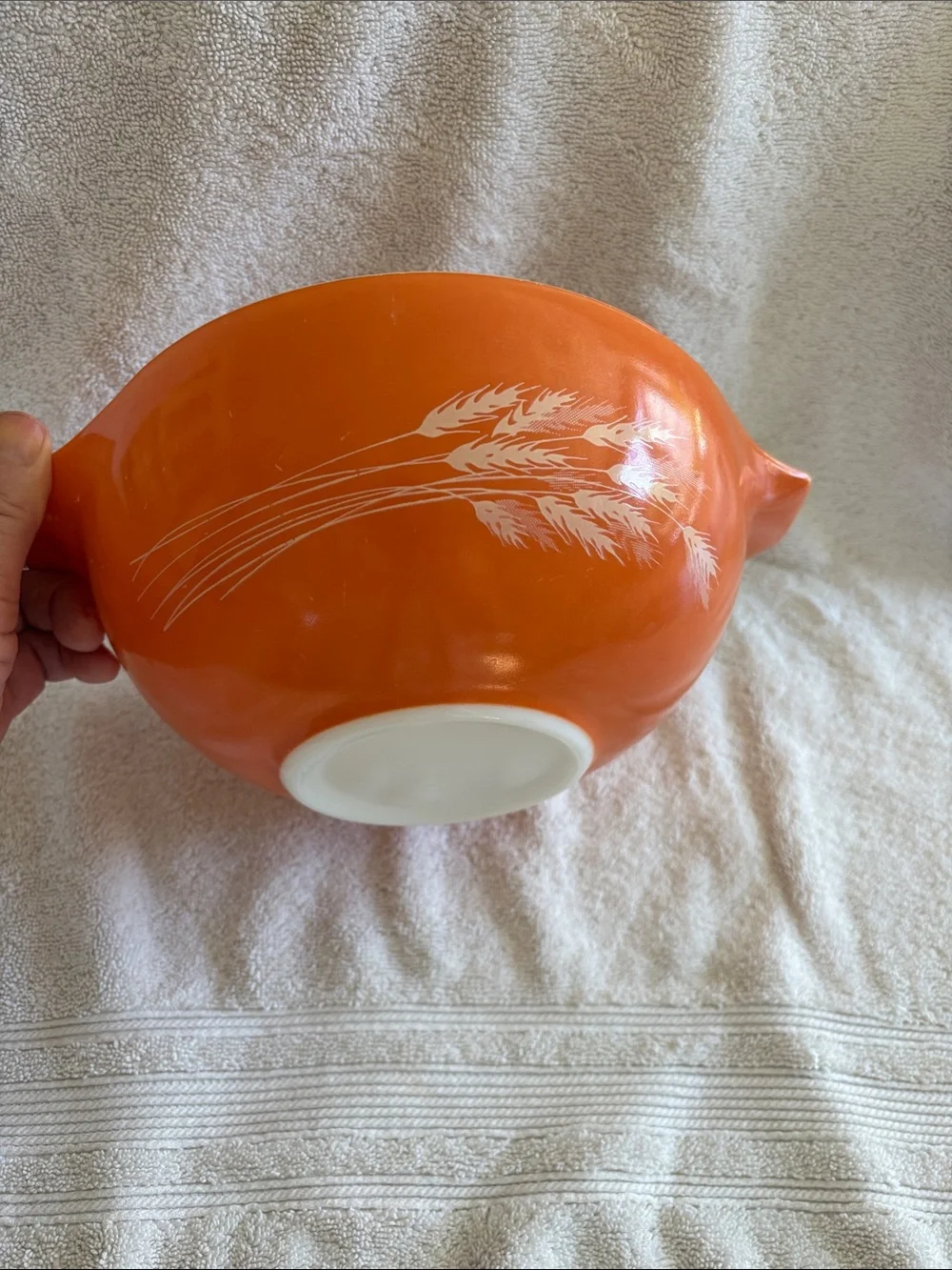 Vintage Pyrex autumn harvest Cinderella bowl 443 2.5liter